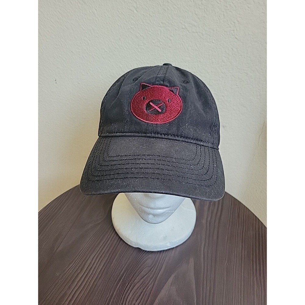 OVERWATCH Roadhog Black Snapback Hat Baseball Embroidered Video Game Logo Cap